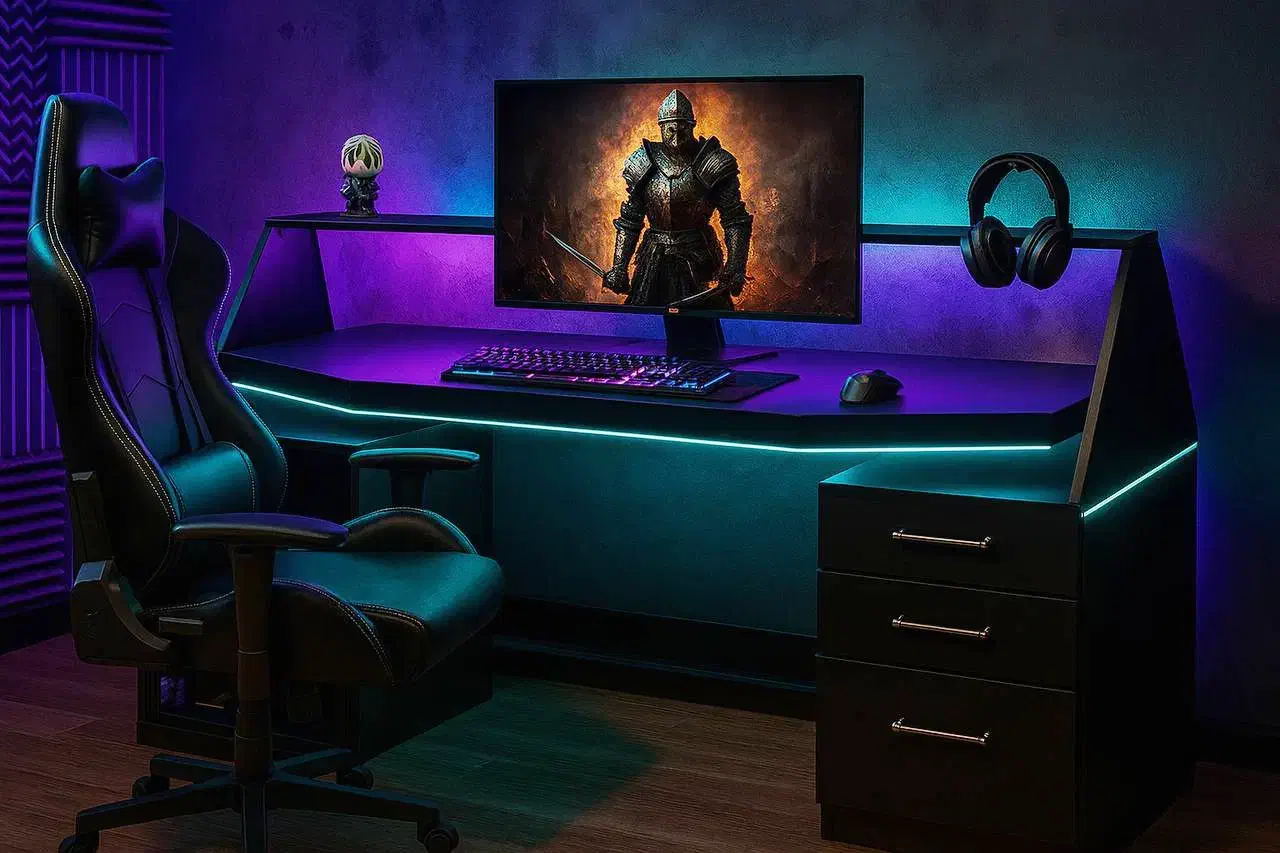 میز گیمینگ در حد نو|میز تحریر و کامپیوتر|سیرجان, |دیوار