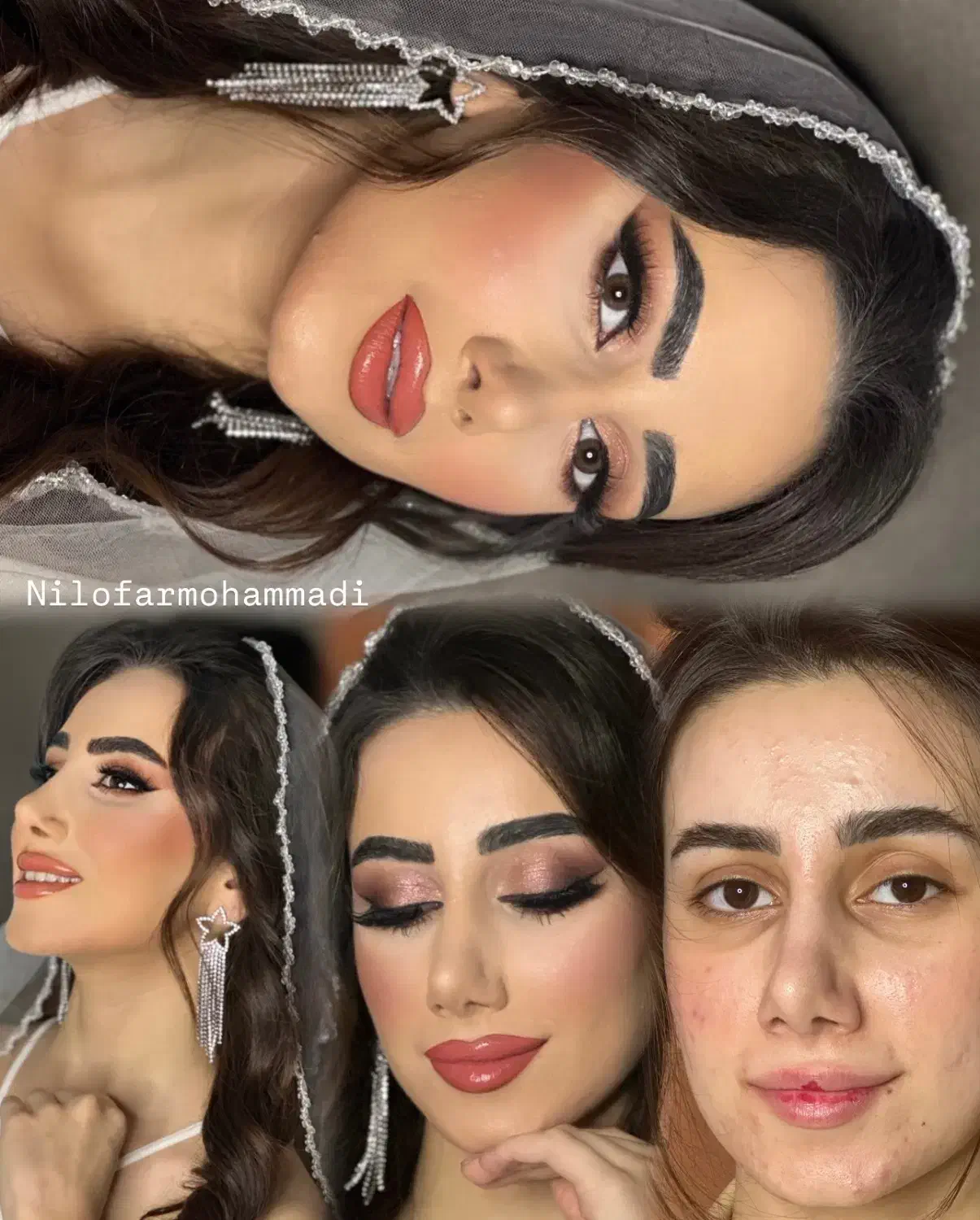 میکاپ و شنیون تخصصی عروس و همراه|خدمات آرایشگری و زیبایی|بوشهر, |دیوار