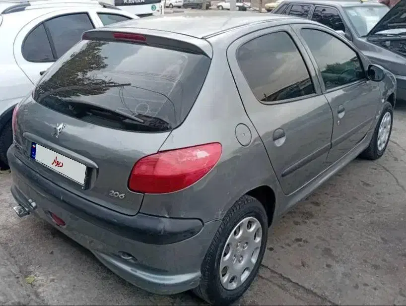 پژو206تیپ 2مدل88|خودرو سواری و وانت|هشتگرد, شهرک ولیعصر (مصلی)|دیوار