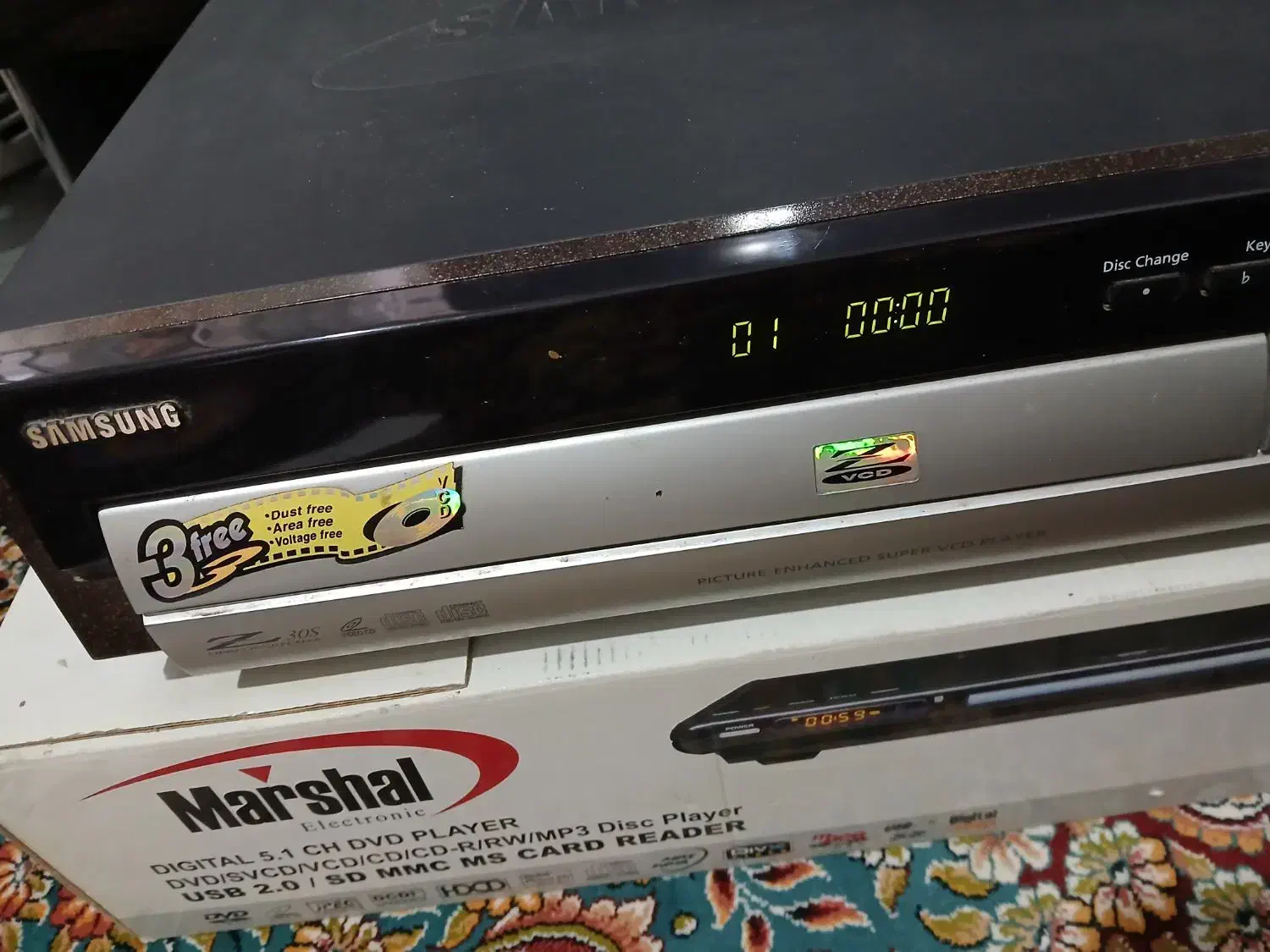 سی دس|پخشکننده DVD و ویدیو|مشهد, حیدرآباد|دیوار