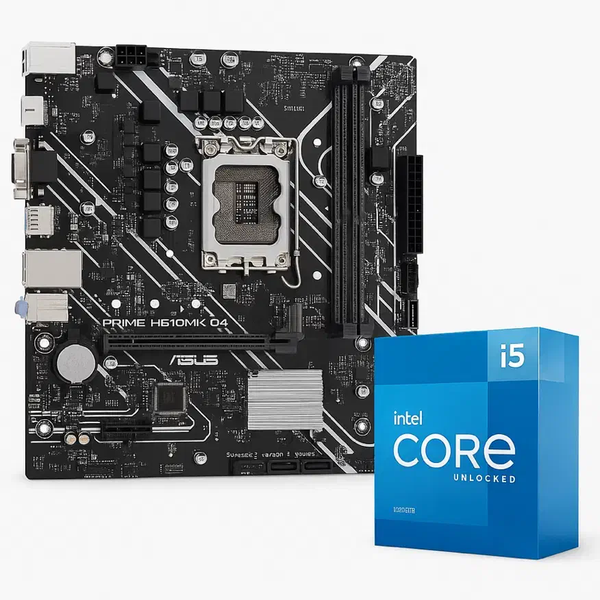 باندل مادربرد cpu نسل 12 h610 و 12400 i5 رم ram|قطعات و لوازم جانبی رایانه|کرج, گوهردشت|دیوار