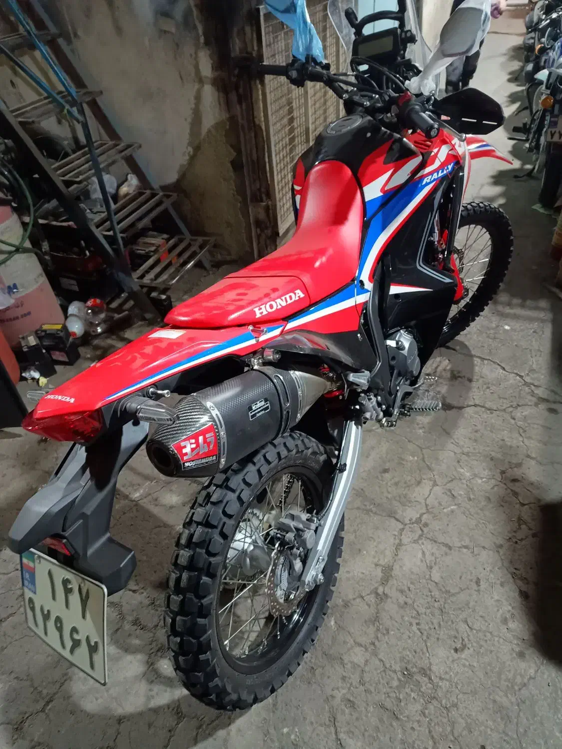 crf rally 250|موتورسیکلت|تهران, دکتر هوشیار|دیوار