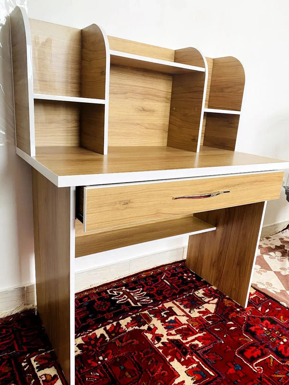 میز تحریر MDF با کتابخانه متحرک و کشو|میز تحریر و کامپیوتر|مراغه, |دیوار