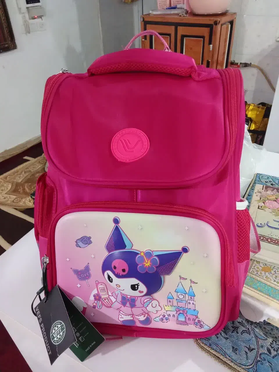 کوله پشتی مدرسه ی مدل کرومی|کیف، کفش، کمربند|خرم‌آباد, |دیوار