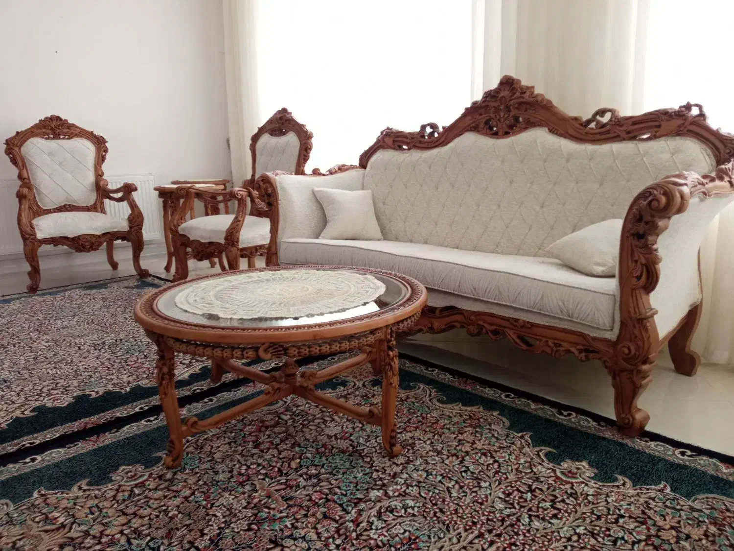 مبل استیل|مبلمان خانگی و میز عسلی|کمیجان, |دیوار