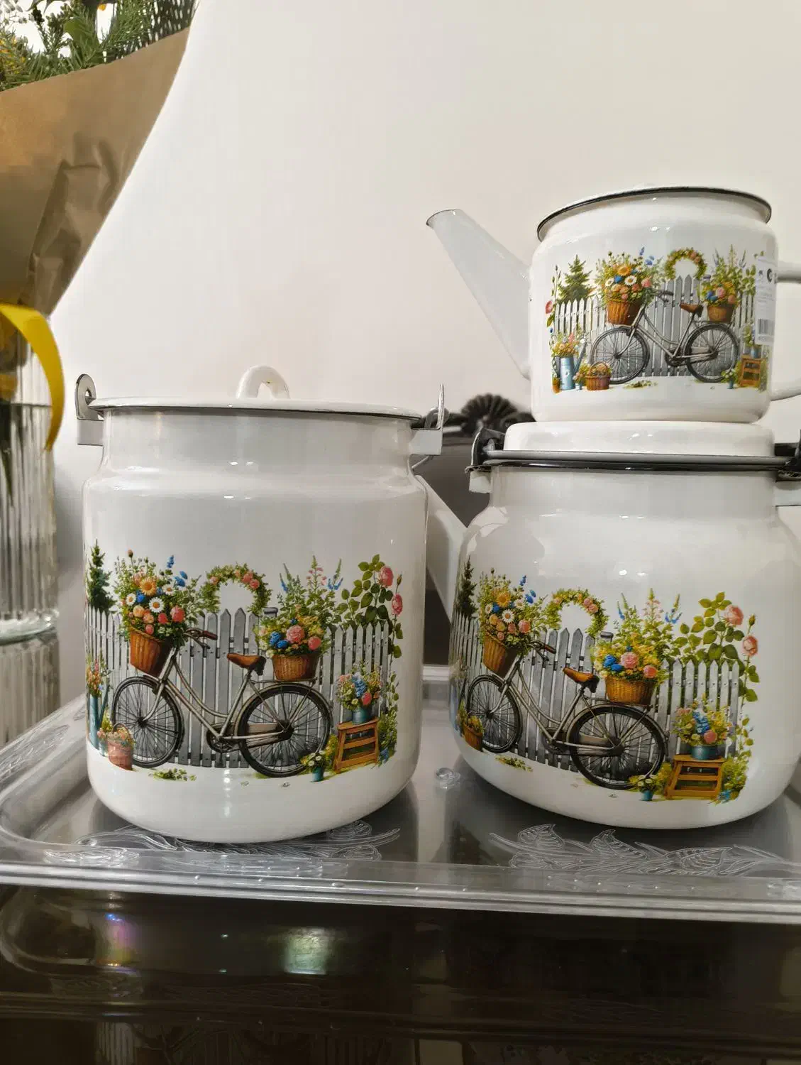 قوری کتری لعابی|قوری، کتری، قهوه‌ساز دستی|تهران, تهرانپارس غربی|دیوار