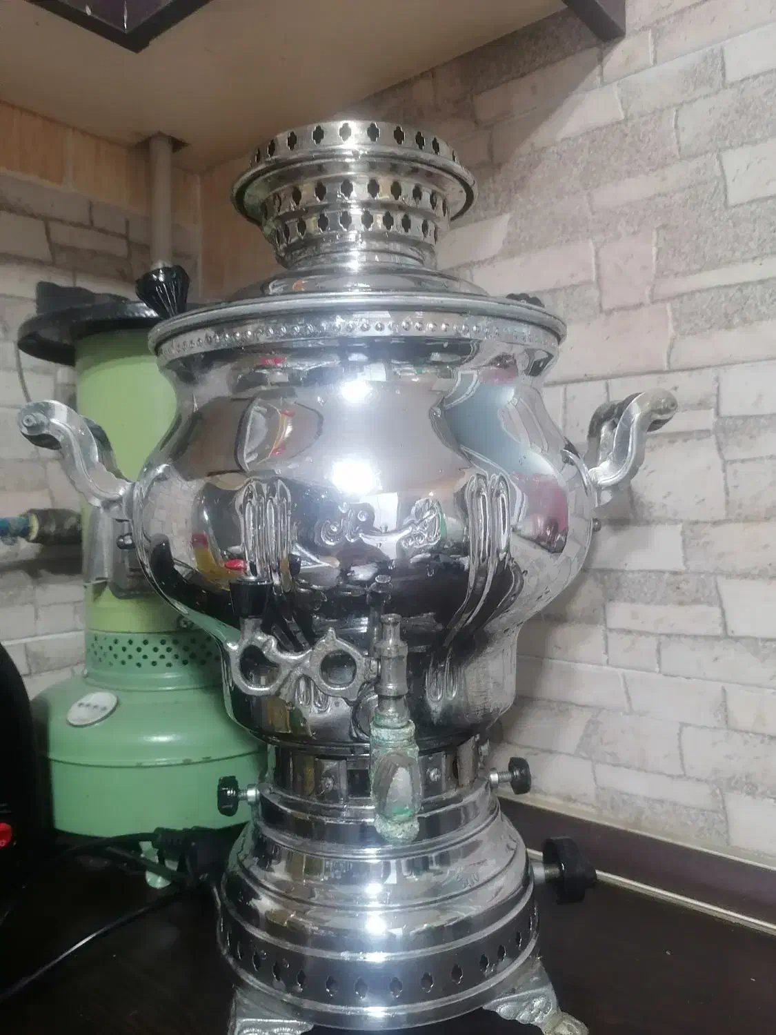 سماور گازی 5لیتری درحد نو|سماور، چایساز، قهوهساز|گنبد کاووس, |دیوار