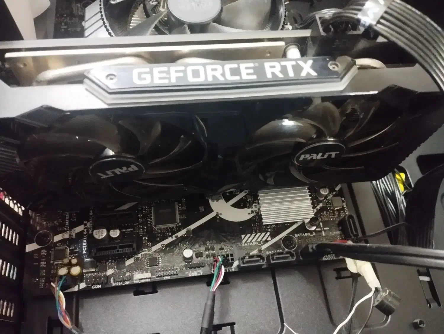 گرافیک RTX 2060 سوپر palit|قطعات و لوازم جانبی رایانه|قم, صفائیه|دیوار