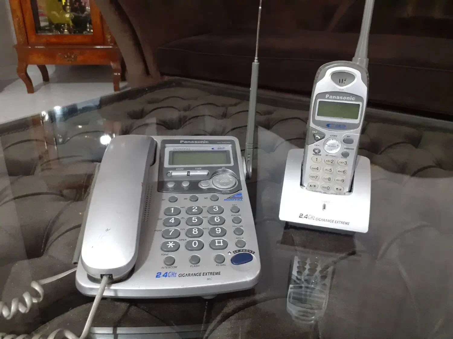 تلفن بی سیم دار برند پاناسونیک|تلفن رومیزی|ارومیه, |دیوار