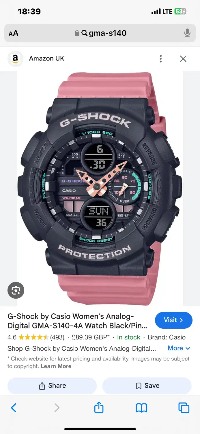 ساعت جی شاک کاملا نو و استفاده نشده|ساعت|تهران, سعادت‌آباد|دیوار