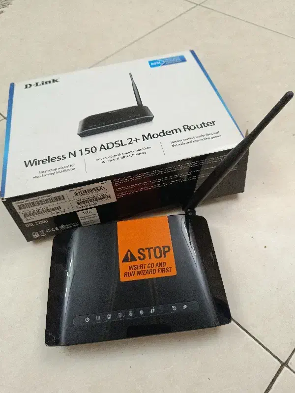 مودم روتر دلینک  D LINK مدل2730U|مودم و تجهیزات شبکه|تهران, ارم|دیوار