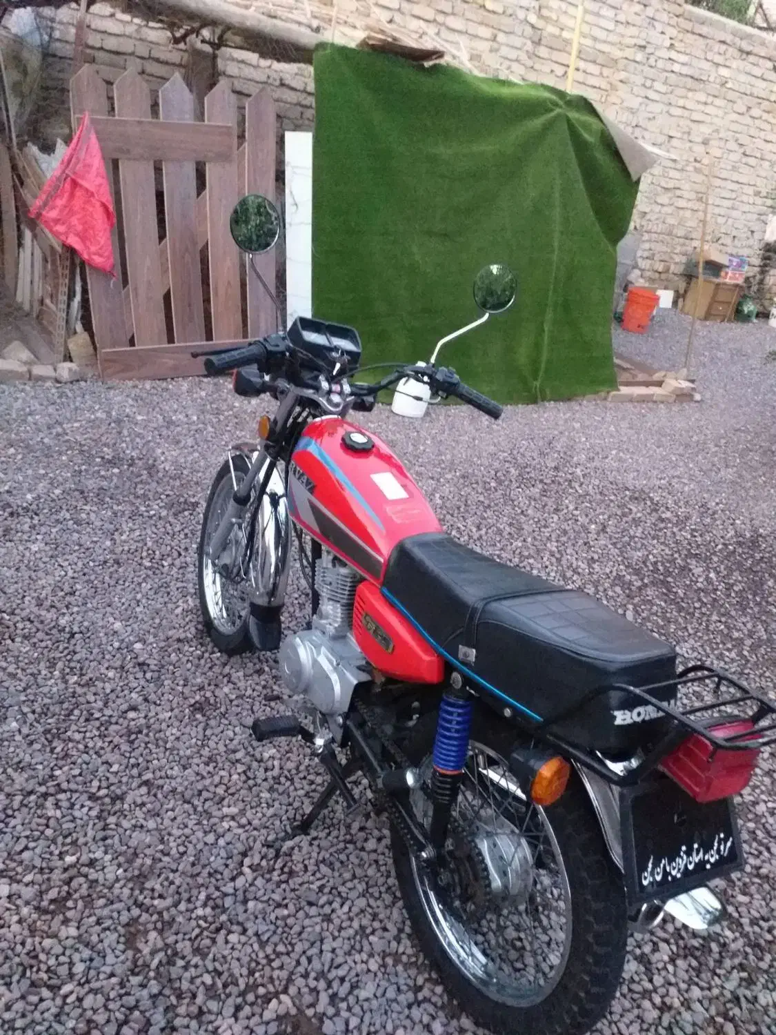 موتور مزایده 125|موتورسیکلت|قزوین, |دیوار