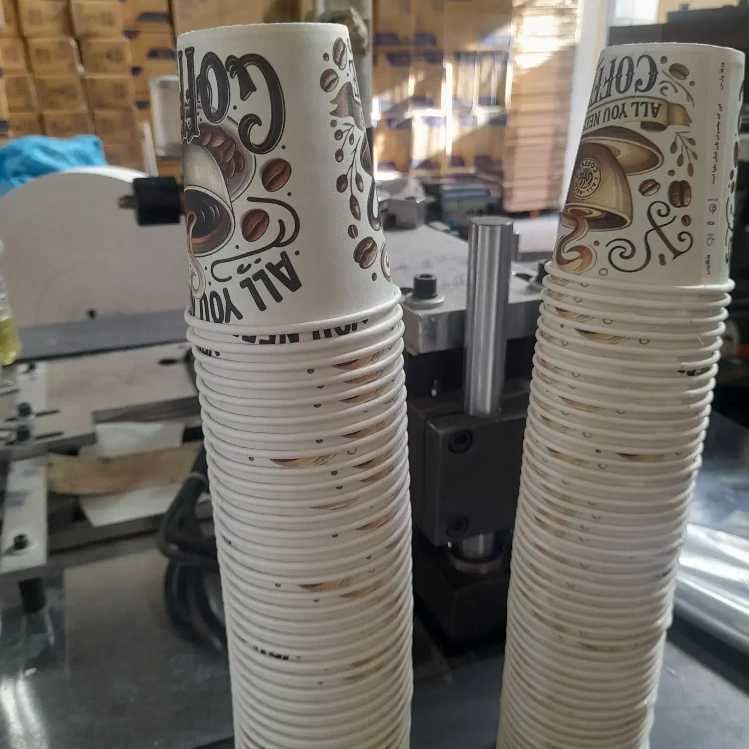 تولیدی لیوان کاغذی|ظروف نگهدارنده، پلاستیکی، یکبارمصرف|پردیس, سیاه سنگ|دیوار