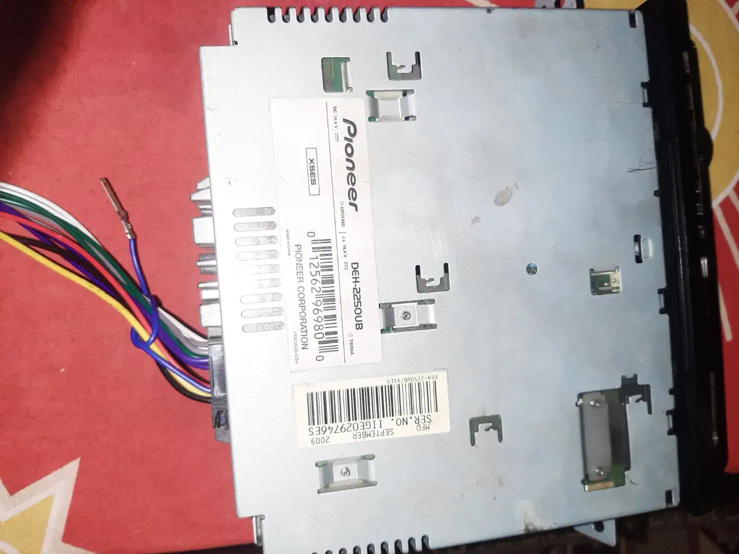 پخش پایونر ۲۲۵۰ دو کانال|قطعات یدکی و لوازم جانبی|زنجان, |دیوار