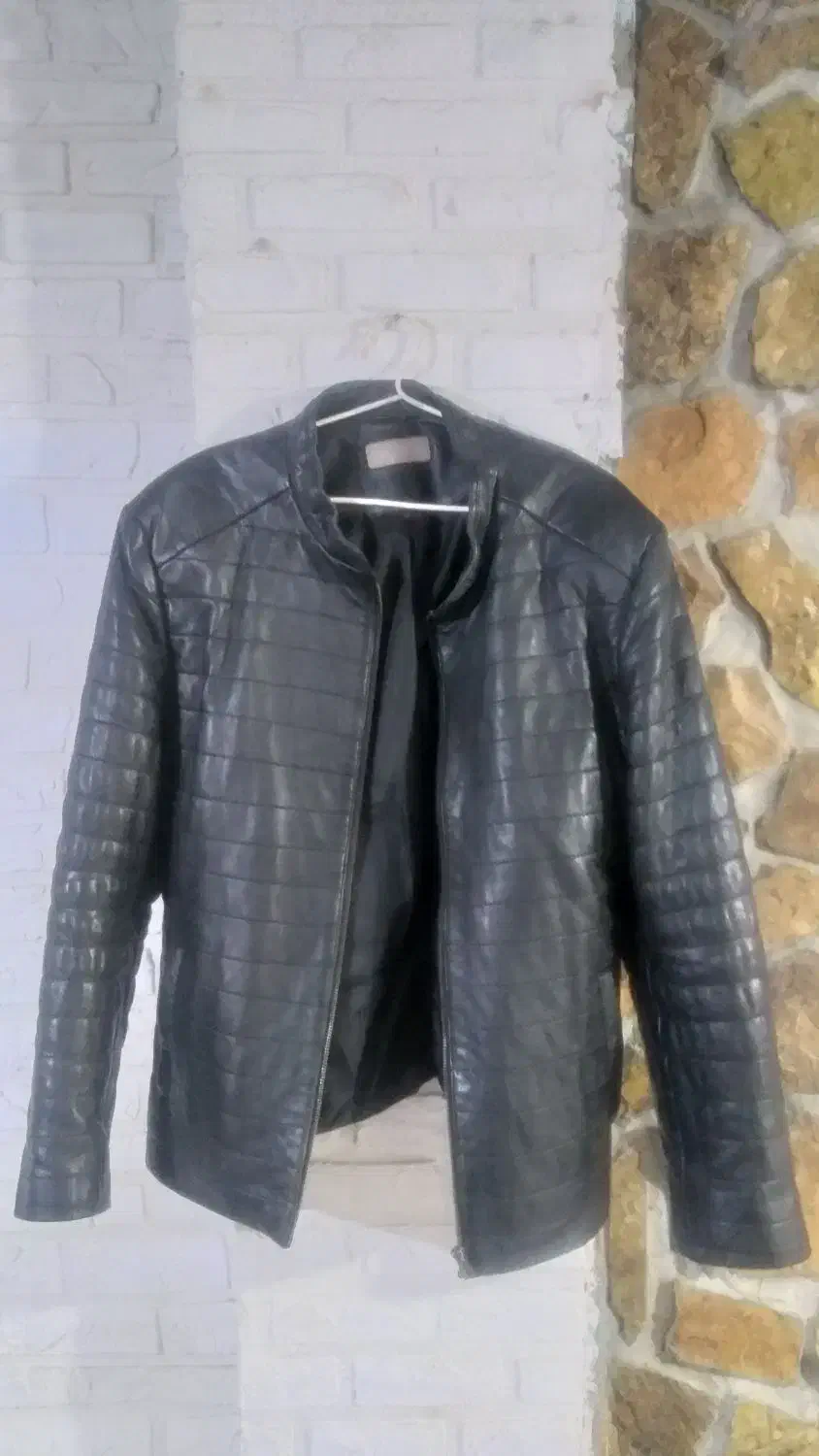 کاپشن چرم مشهد سایز۵۶،۵۸|لباس|قدس, شهرک فرزان|دیوار