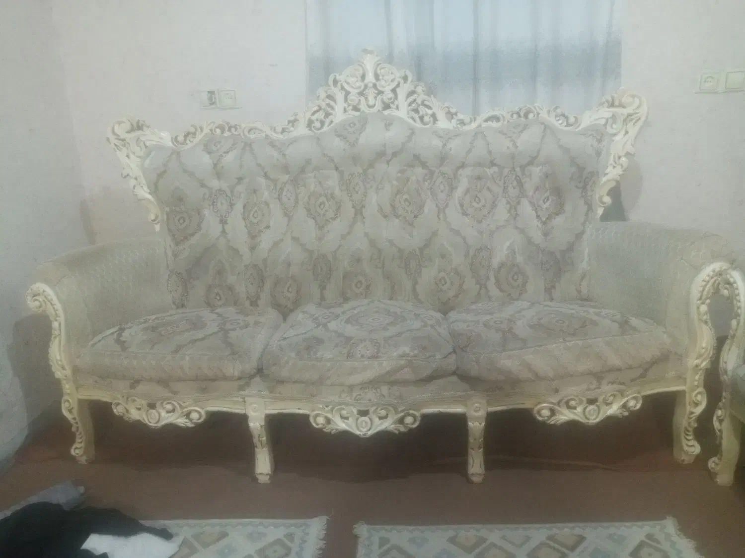 مبل سلطنتی ۷نفره|مبلمان خانگی و میز عسلی|مشکین‌دشت, |دیوار