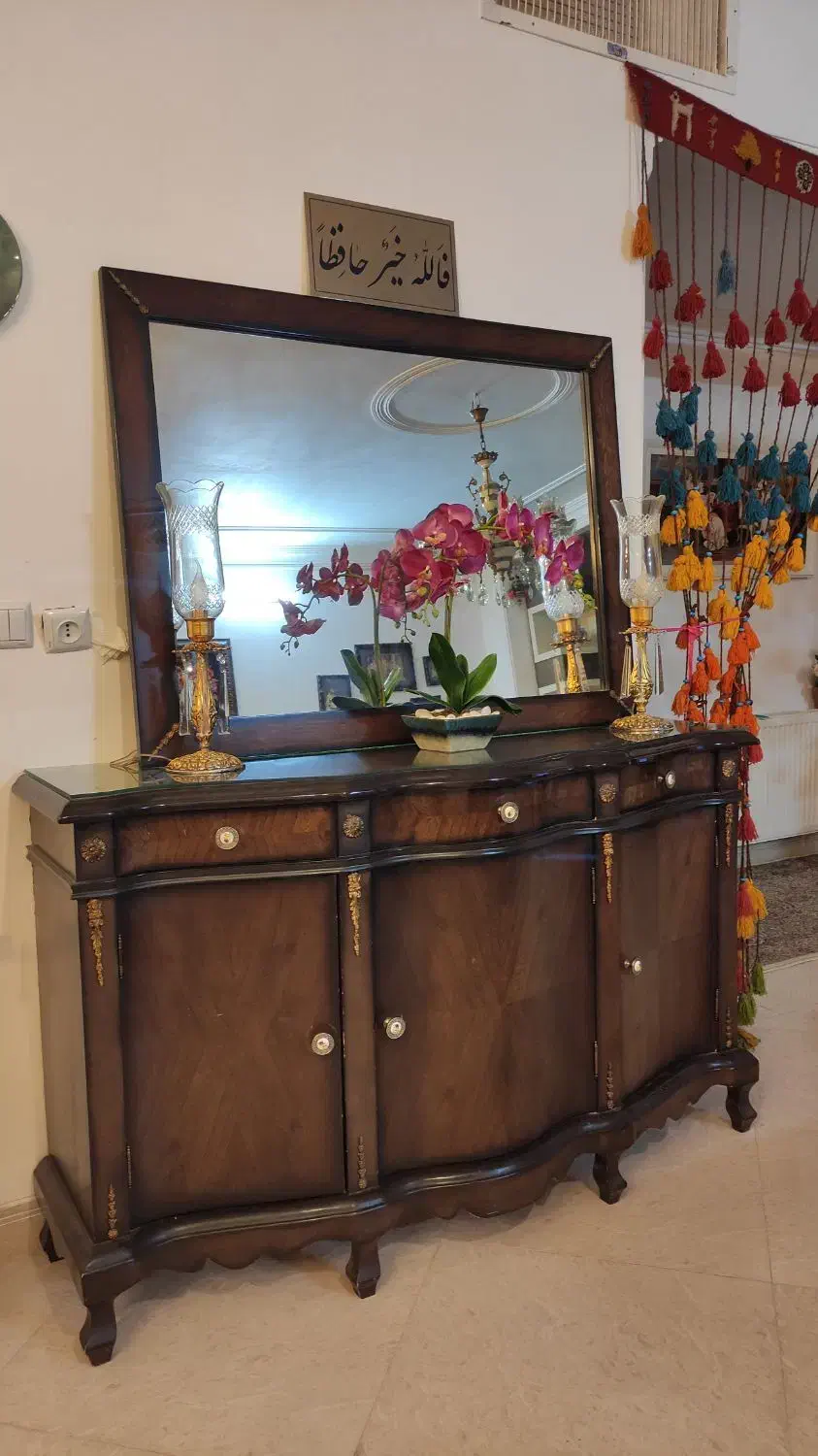 کنسول و آینه|بوفه، ویترین، کنسول|کرمان, |دیوار