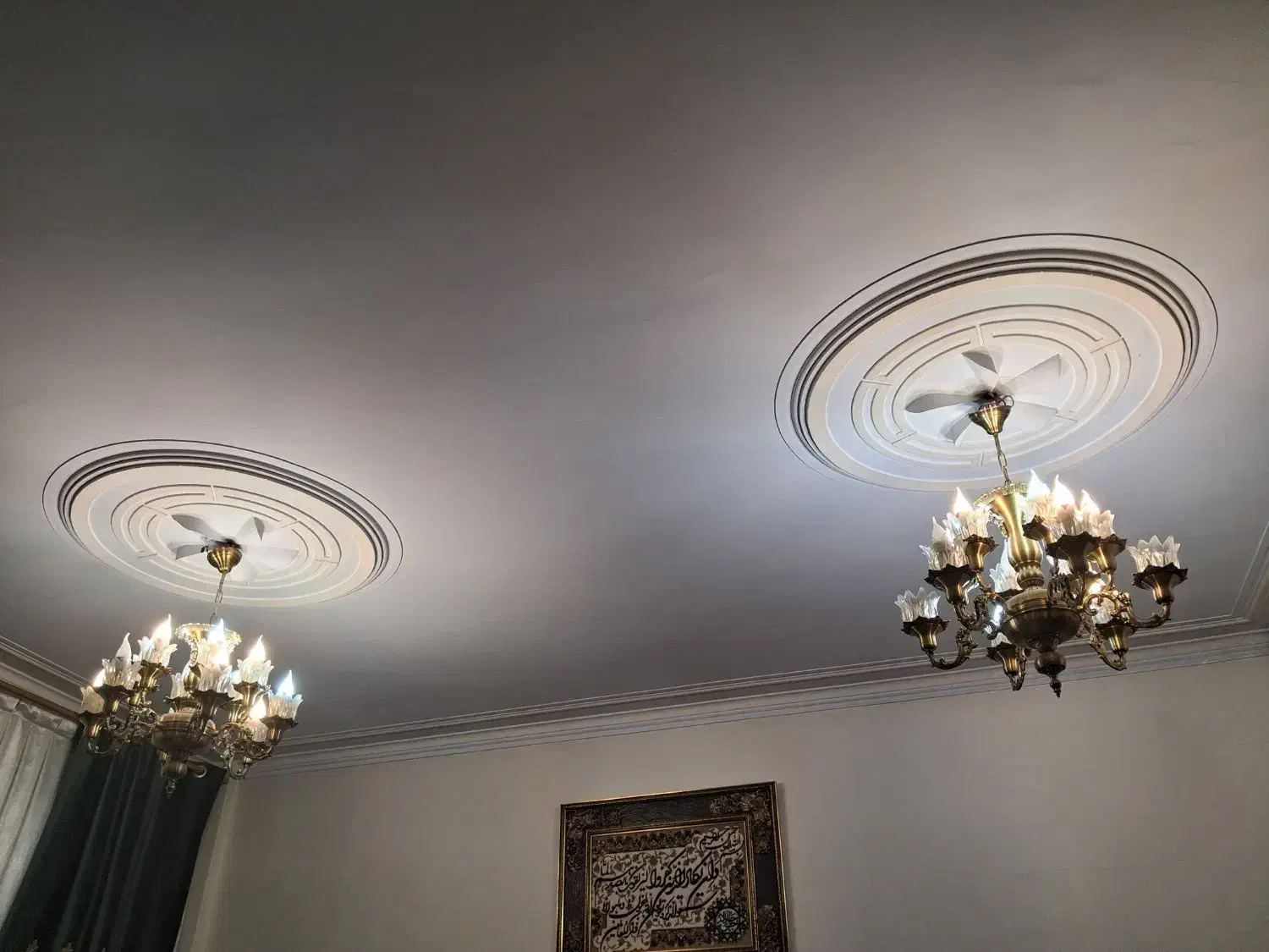 لوستر تمام برنج|لوستر و چراغ آویز|تهران, مختاری|دیوار