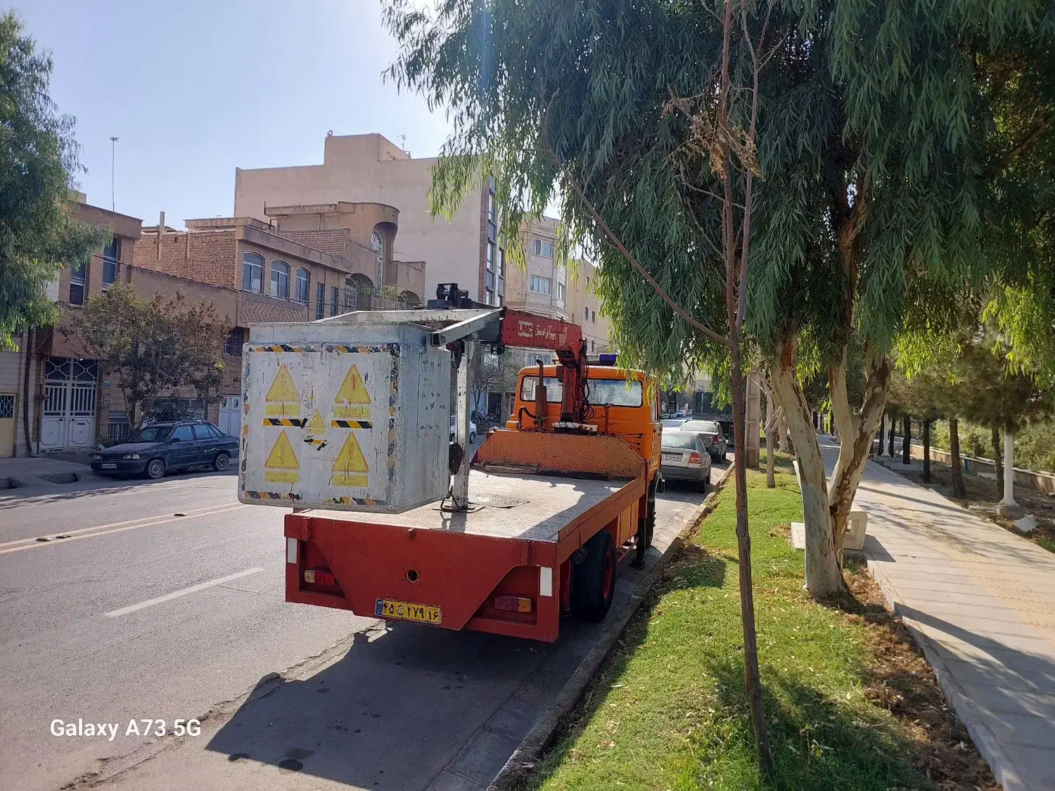 جرثقیل سبد دار تا ارتفاع ۱۵ متر|خدمات حمل و نقل|تهران, امیریه|دیوار