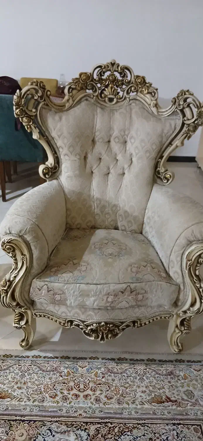 مبل سلطنتی|مبلمان خانگی و میز عسلی|مشهد, سید رضی|دیوار