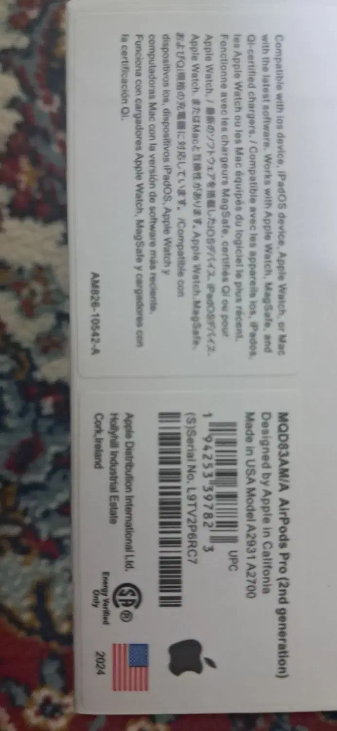 ایرپاد پرو 2 اپل 2024 درحد نو|لوازم جانبی موبایل و تبلت|یزد, |دیوار