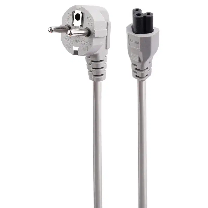 کابل برق ۱.۵ متری سه پین لپ تاپ Orange رنگ خاکستری|قطعات و لوازم جانبی رایانه|ساری, |دیوار