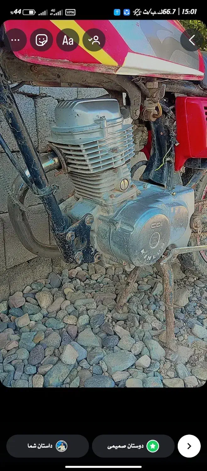 125مدل 89|موتورسیکلت|رودبار (کرمان), |دیوار