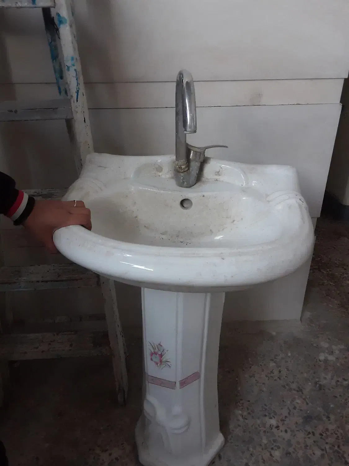 سنگ روشویی|لوازم سرویس بهداشتی|شوش, |دیوار