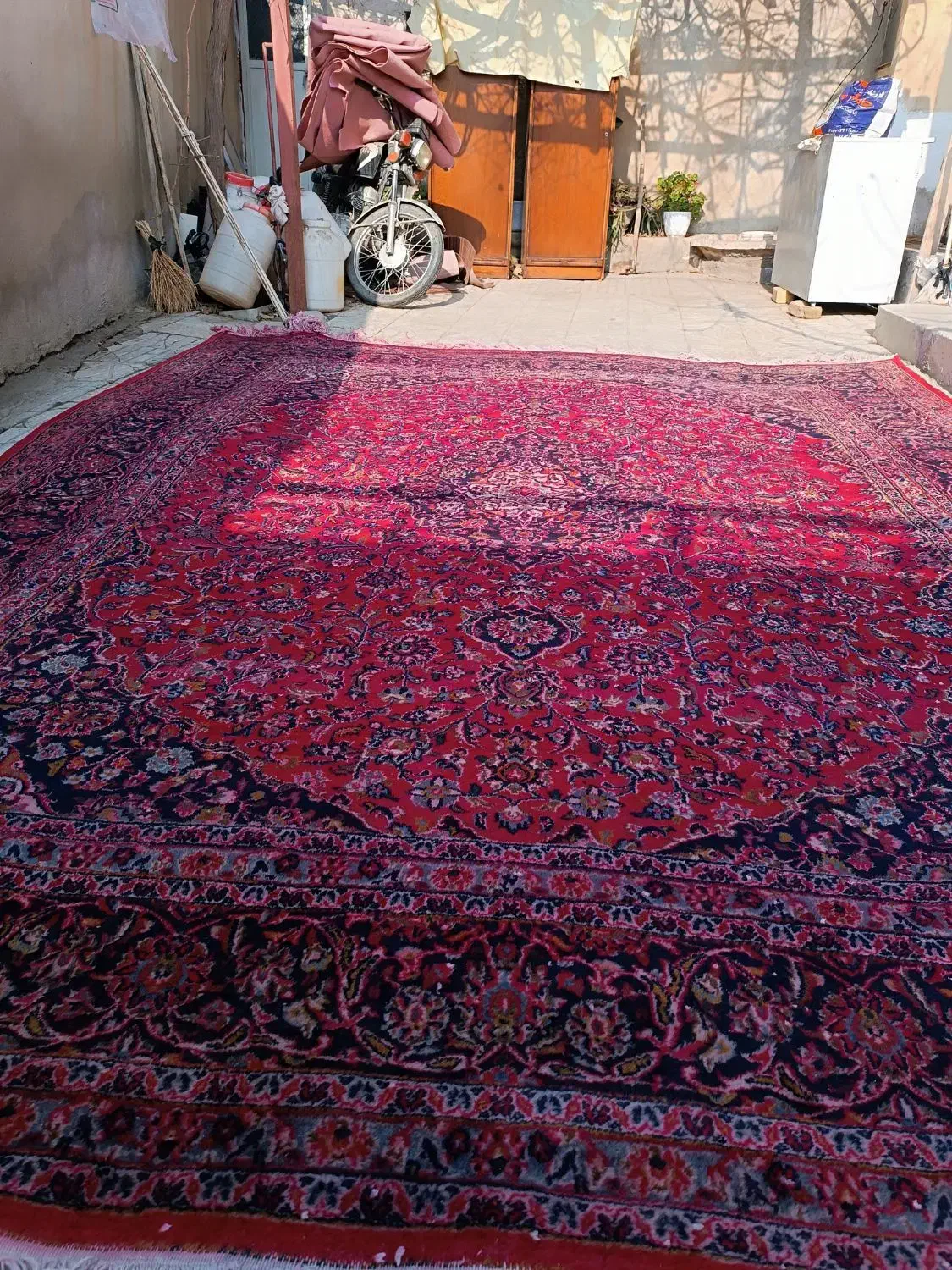 فرش 12متری دستبافت|فرش|ملایر, |دیوار