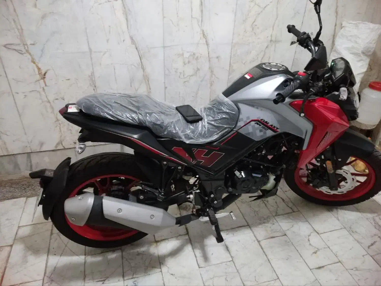 موتور گلکسی na180|موتورسیکلت|قم, یزدانشهر|دیوار