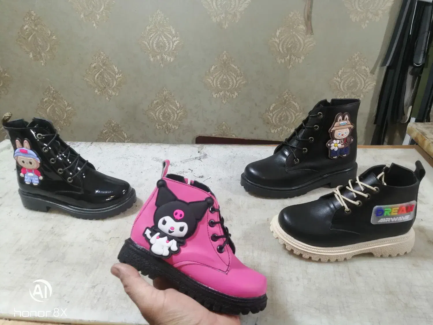 چکمه نیم ساق بچگانه کرومی ولبوبو وساده|کفش و لباس بچه|مشهد, شهرک مهر آباد|دیوار