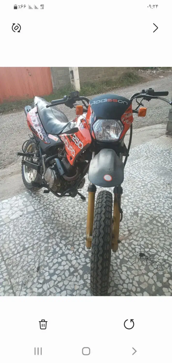 تریل رادیسون|موتورسیکلت|نوشهر, |دیوار