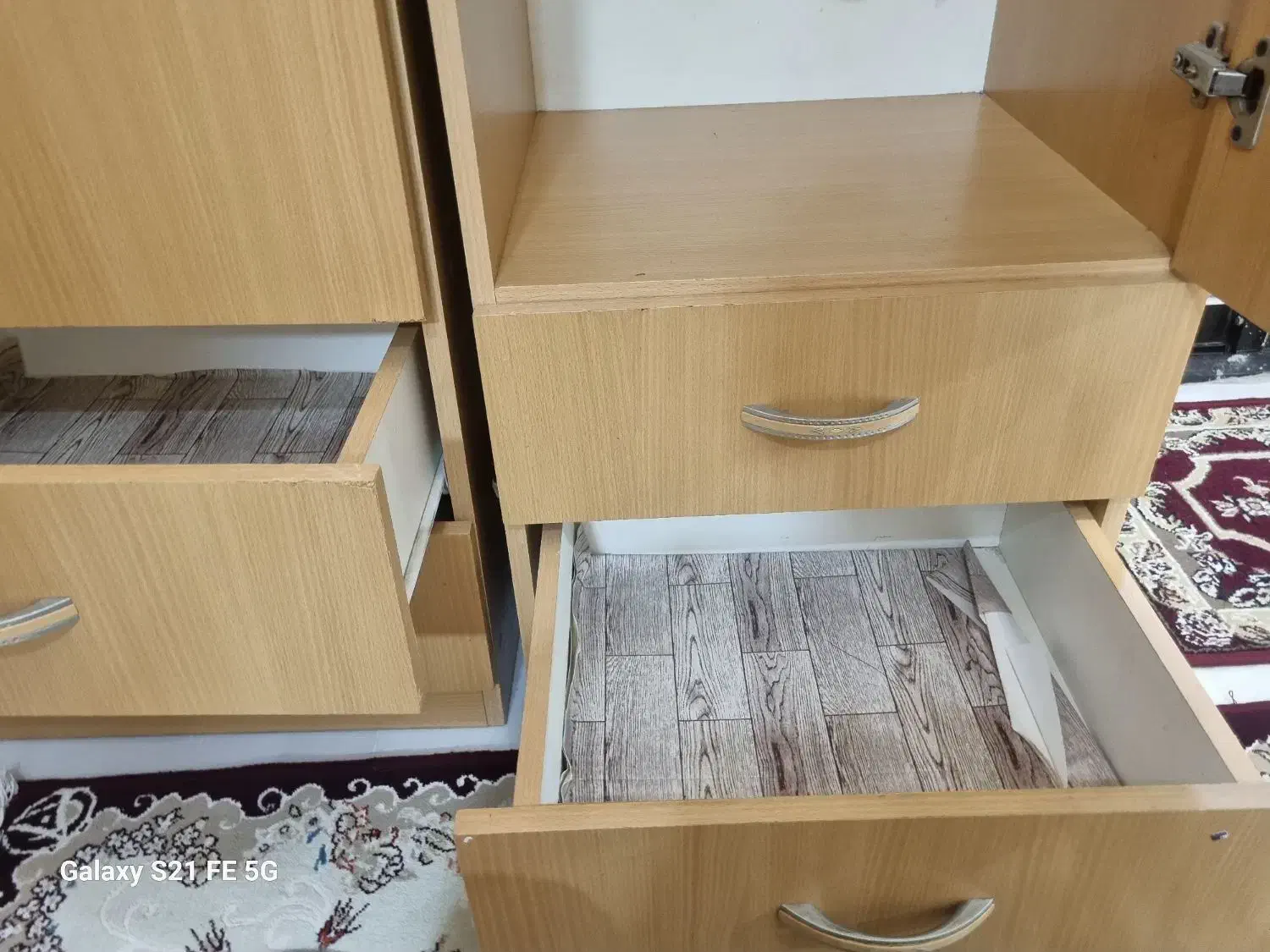 کمد لباس همراه ۴ کشو|جاکفشی، کمد، دراور|املش, |دیوار