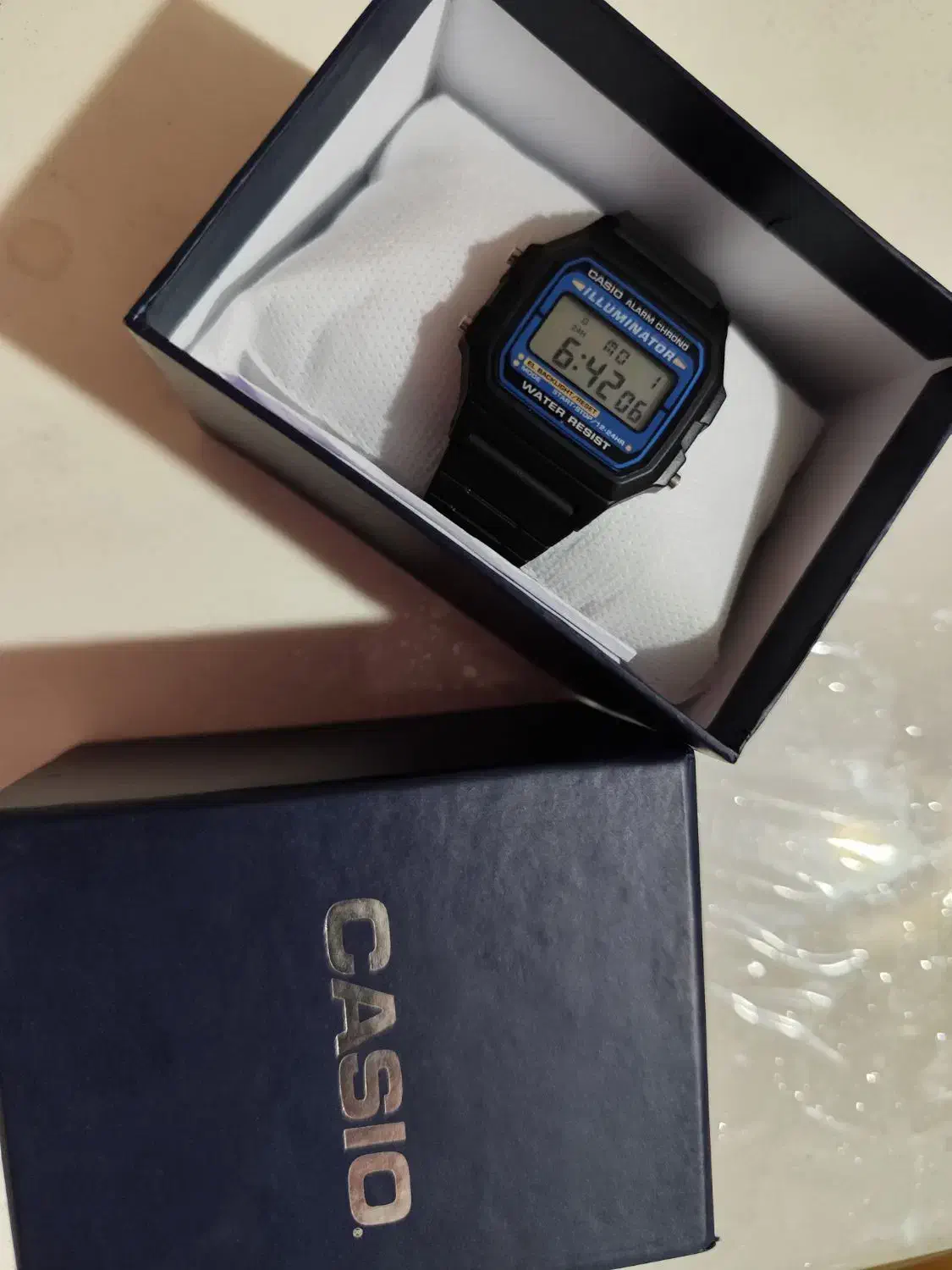 CASIO F-105W-1ADF|ساعت|بروجن, |دیوار