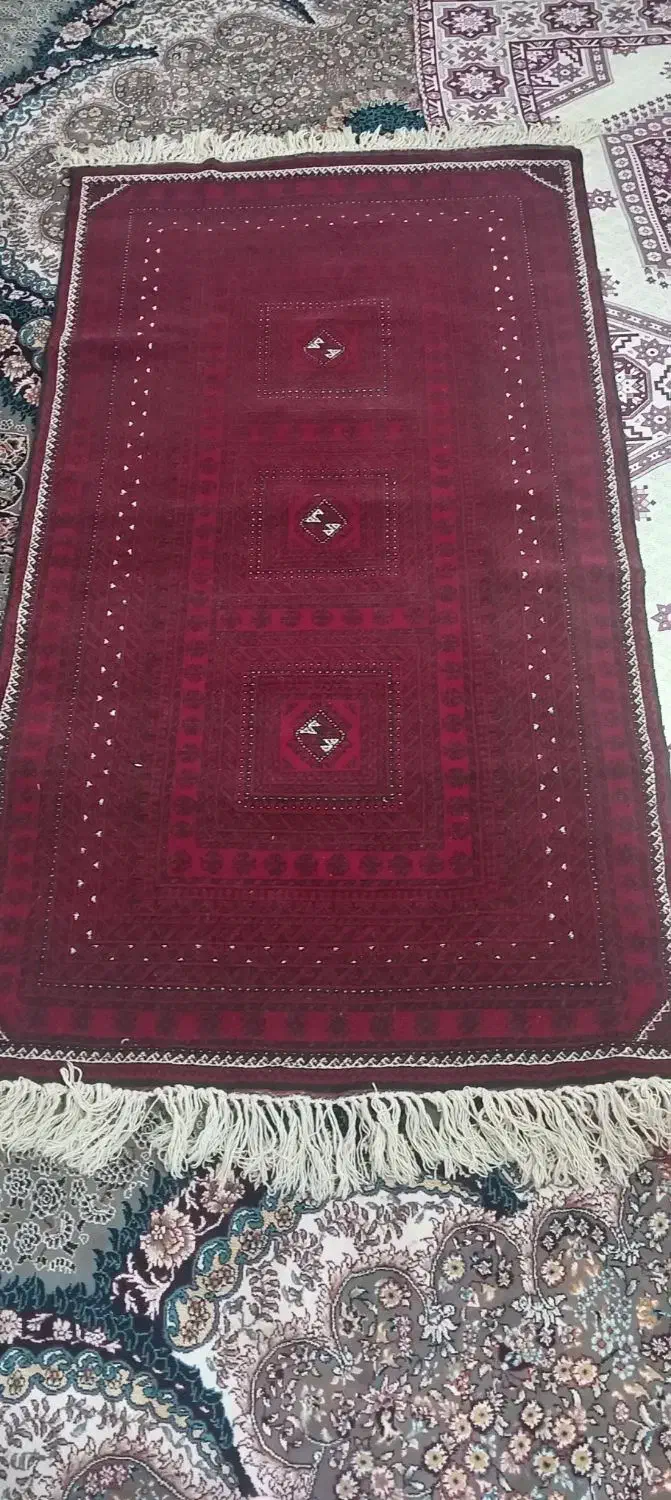 فرش دستباف قدیمی|فرش|نیشابور, ده حلاج|دیوار