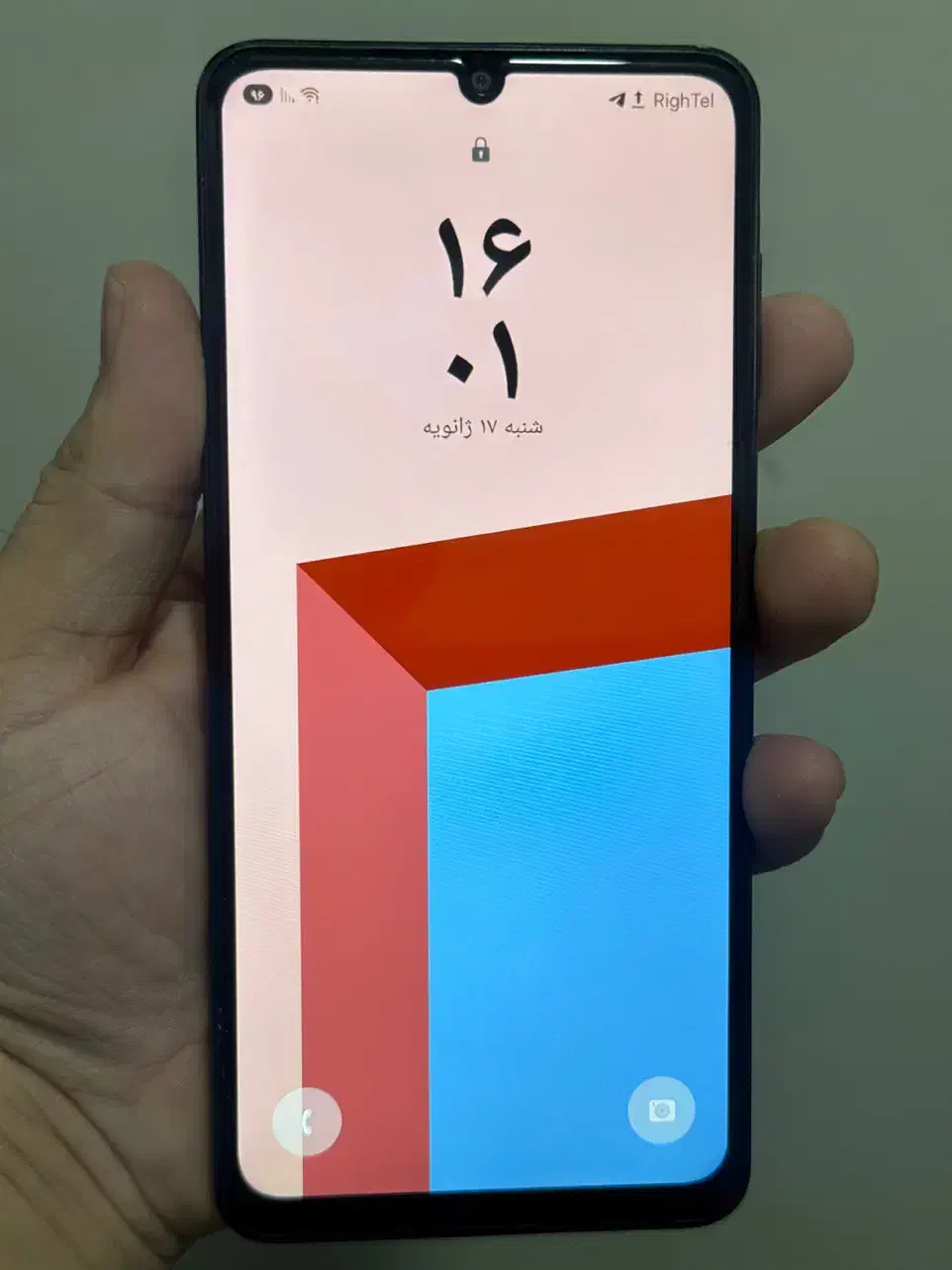 گوشی a07گیگ۱۲۸رم ۴ و ساعت واچ سری ۹|موبایل|تهران, دولاب|دیوار