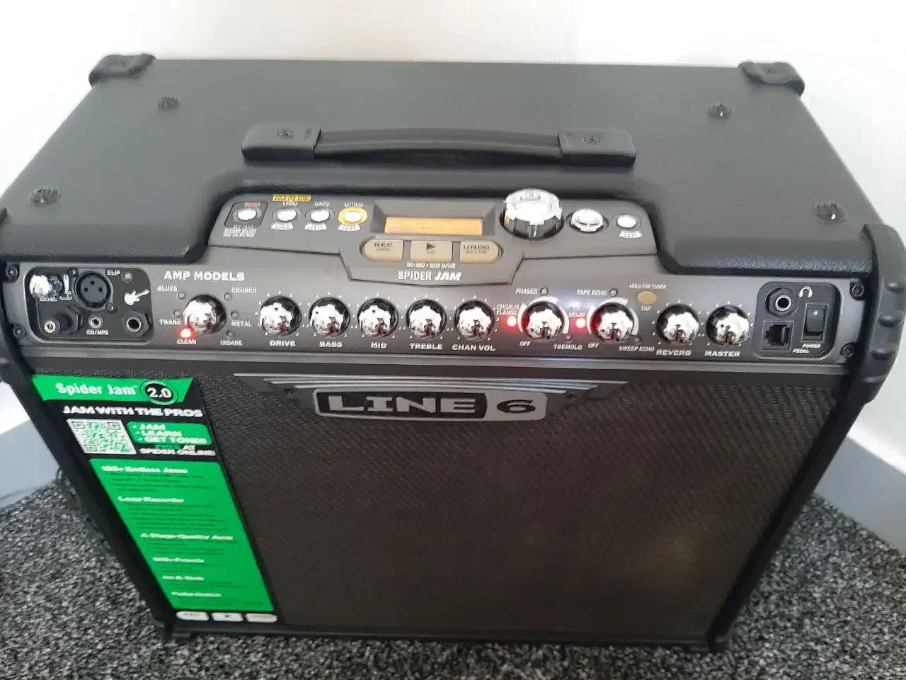 امپ 75 وات line 6 spider jam برند امریکایی کمیاب|گیتار، بیس، امپلیفایر|کرج, چهارصد دستگاه|دیوار