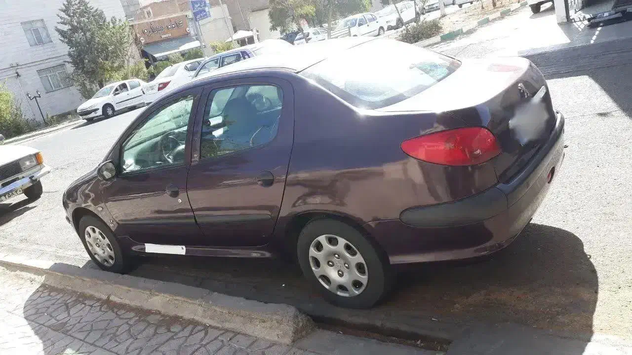 فروش پژو 206SD v8|خودرو سواری و وانت|تهران, شهرک شهید باقری|دیوار