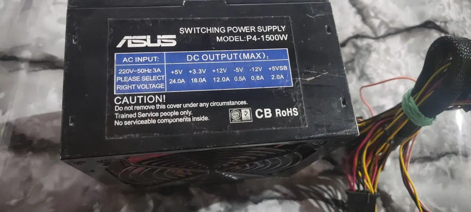 پاور 24 پین|قطعات و لوازم جانبی رایانه|فریدون‌کنار, |دیوار