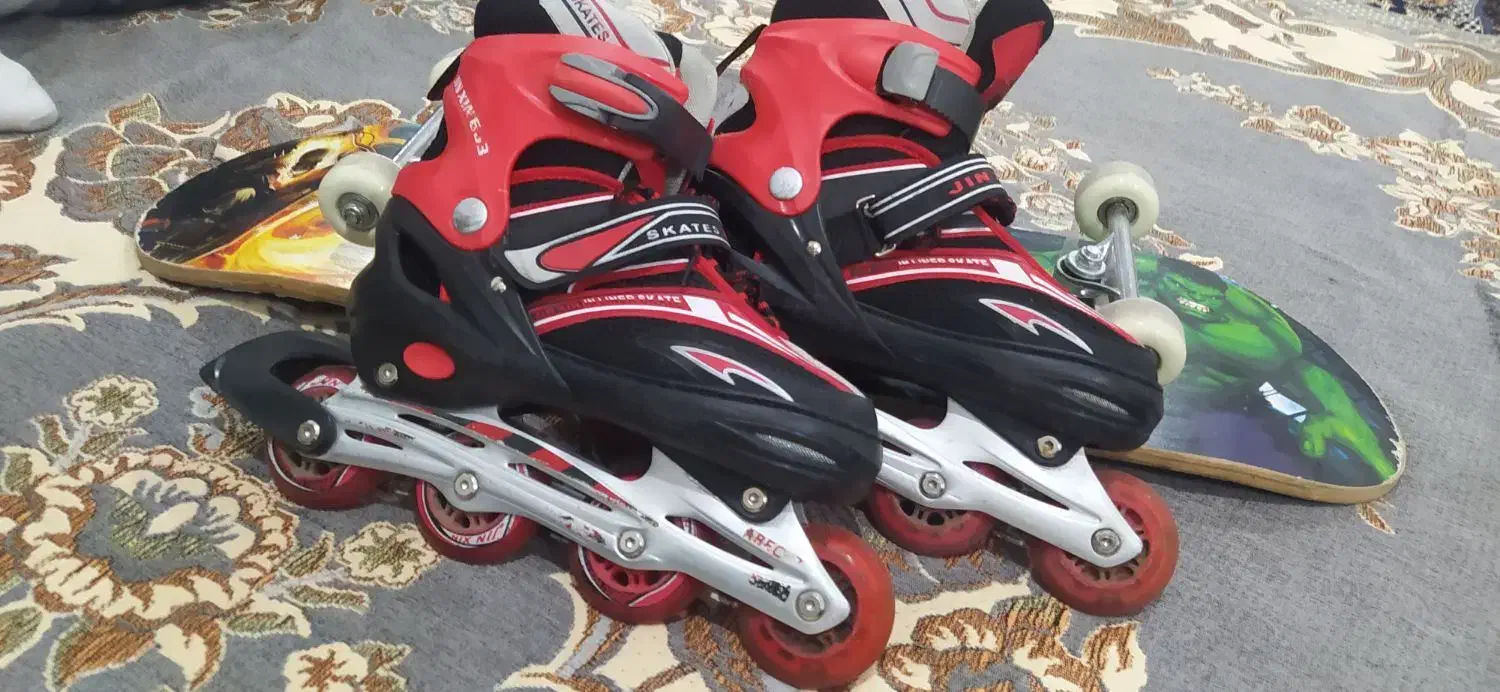 کفش اسکیت و برد|دوچرخه، اسکیت، اسکوتر|سنندج, |دیوار