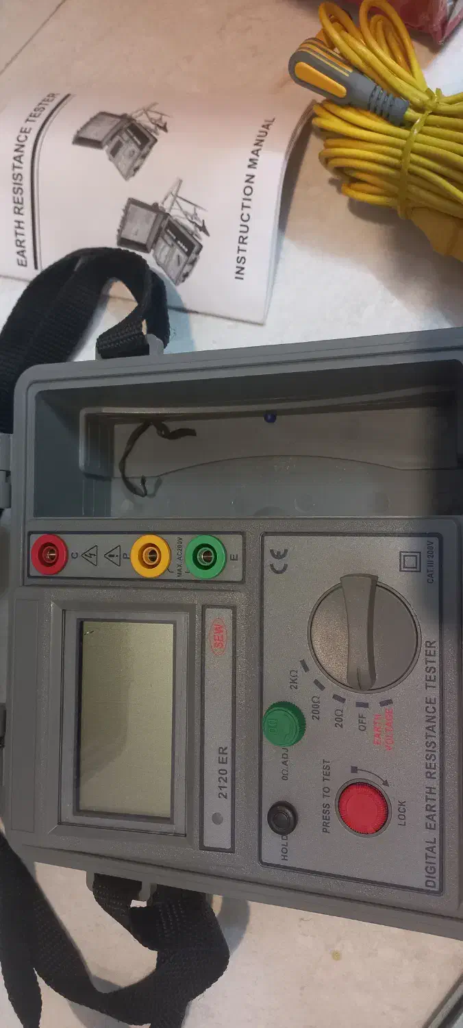 دستگاه ارت و اهم سنج چاه زمین|ابزارآلات|مشهد, تربیت (صدف)|دیوار