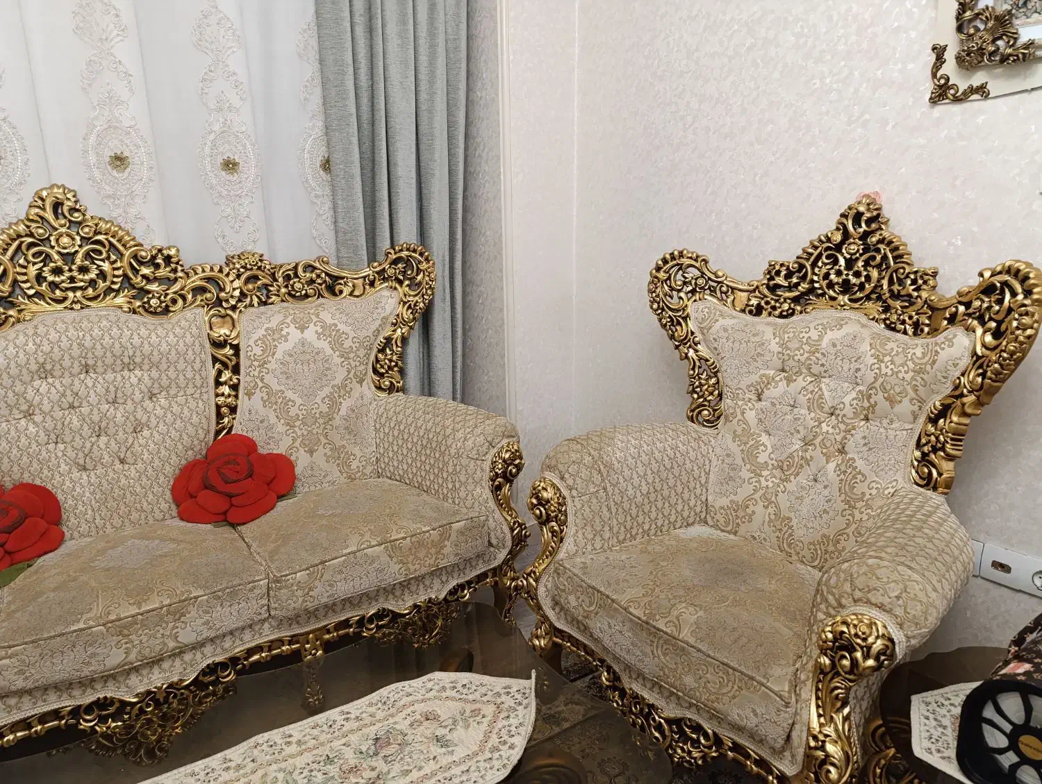 مبل|مبلمان خانگی و میز عسلی|کرج, برغان|دیوار