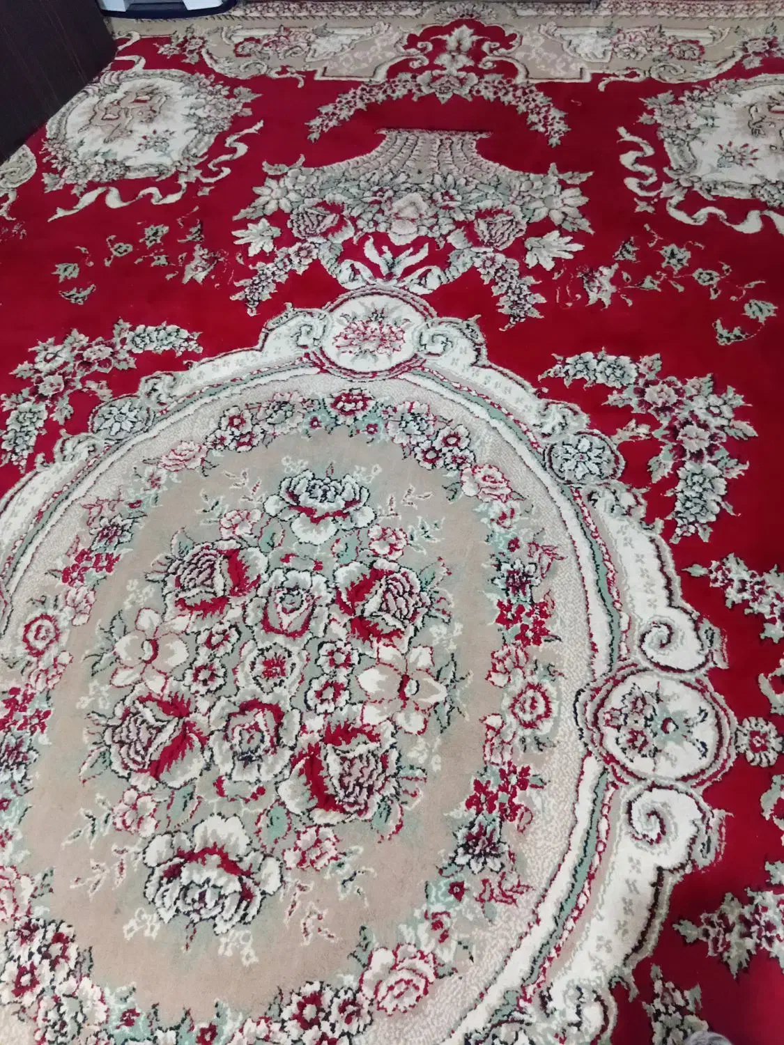 قالی ۳ در۴ درخد نو|فرش|شیروان (خراسان), |دیوار