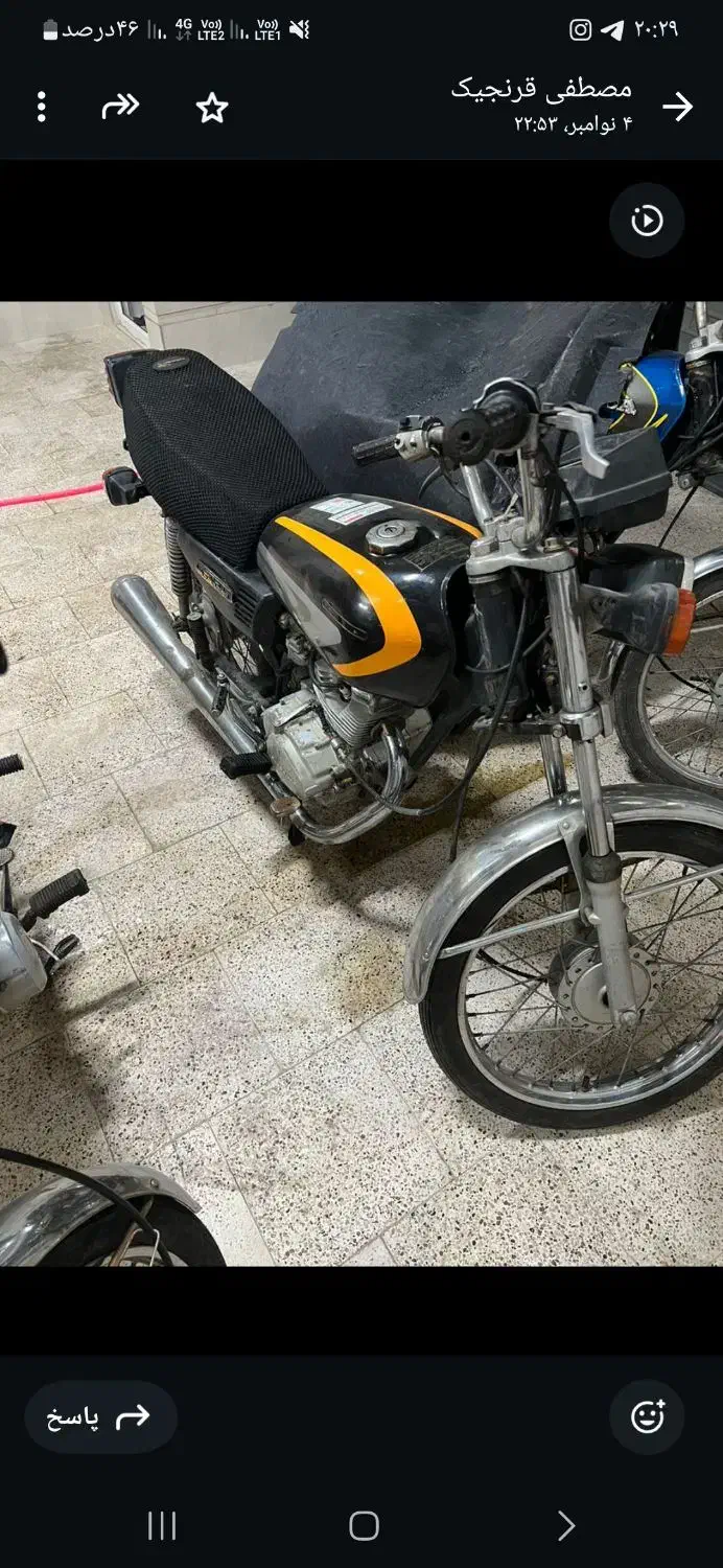 موتور ۱۲۵|موتورسیکلت|بندر ترکمن, |دیوار