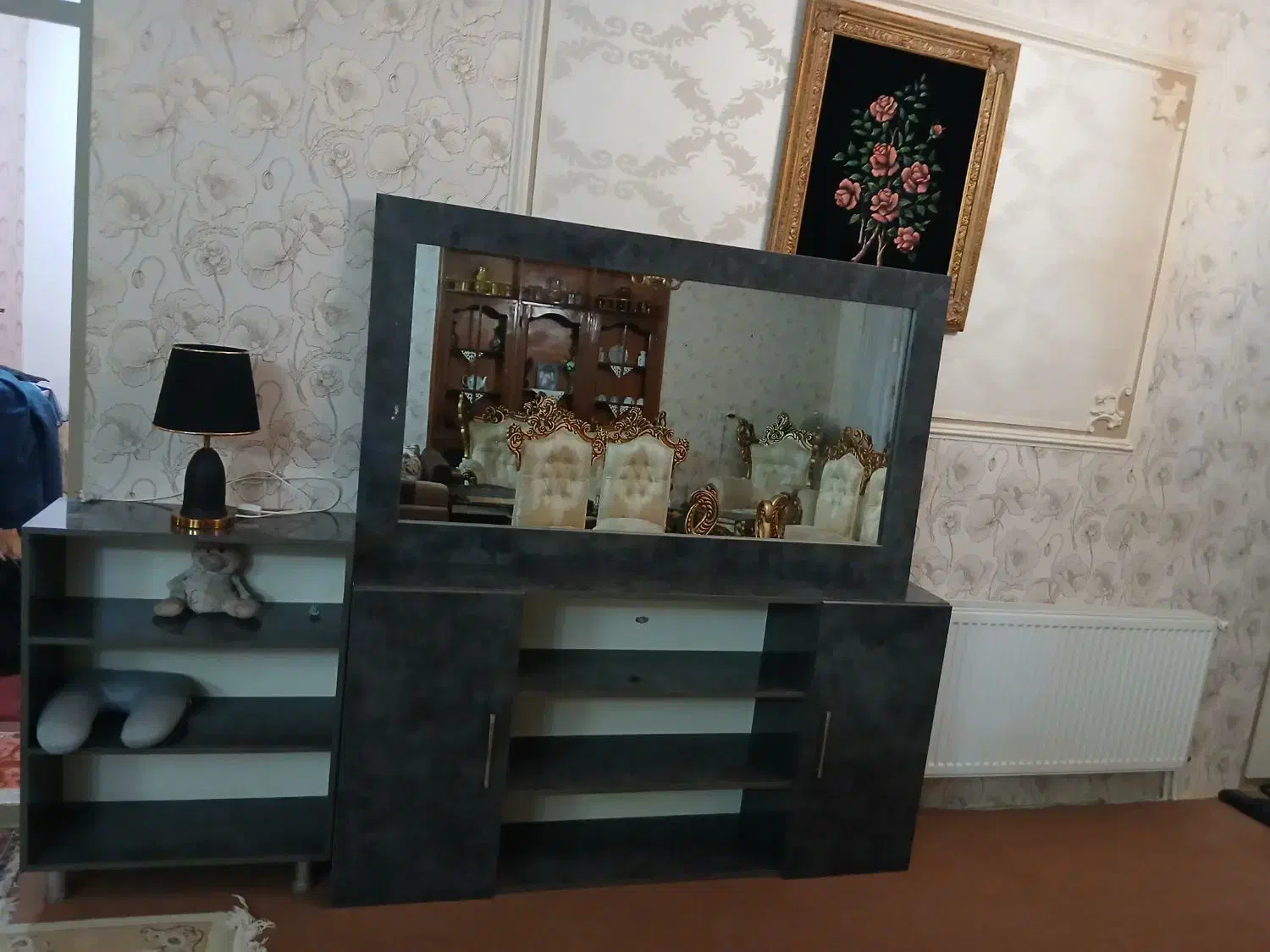 اینه و میز کنسول سالم بدون هیچ ایرادی|بوفه، ویترین، کنسول|اردبیل, |دیوار