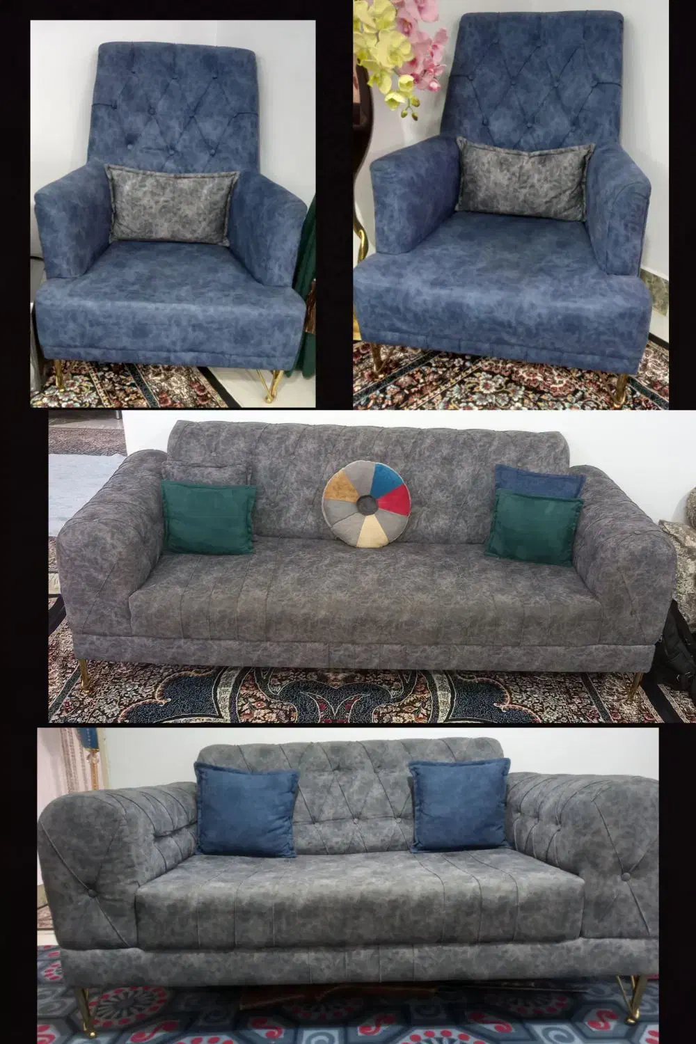 مبل راحتی|مبلمان خانگی و میز عسلی|صفادشت, |دیوار