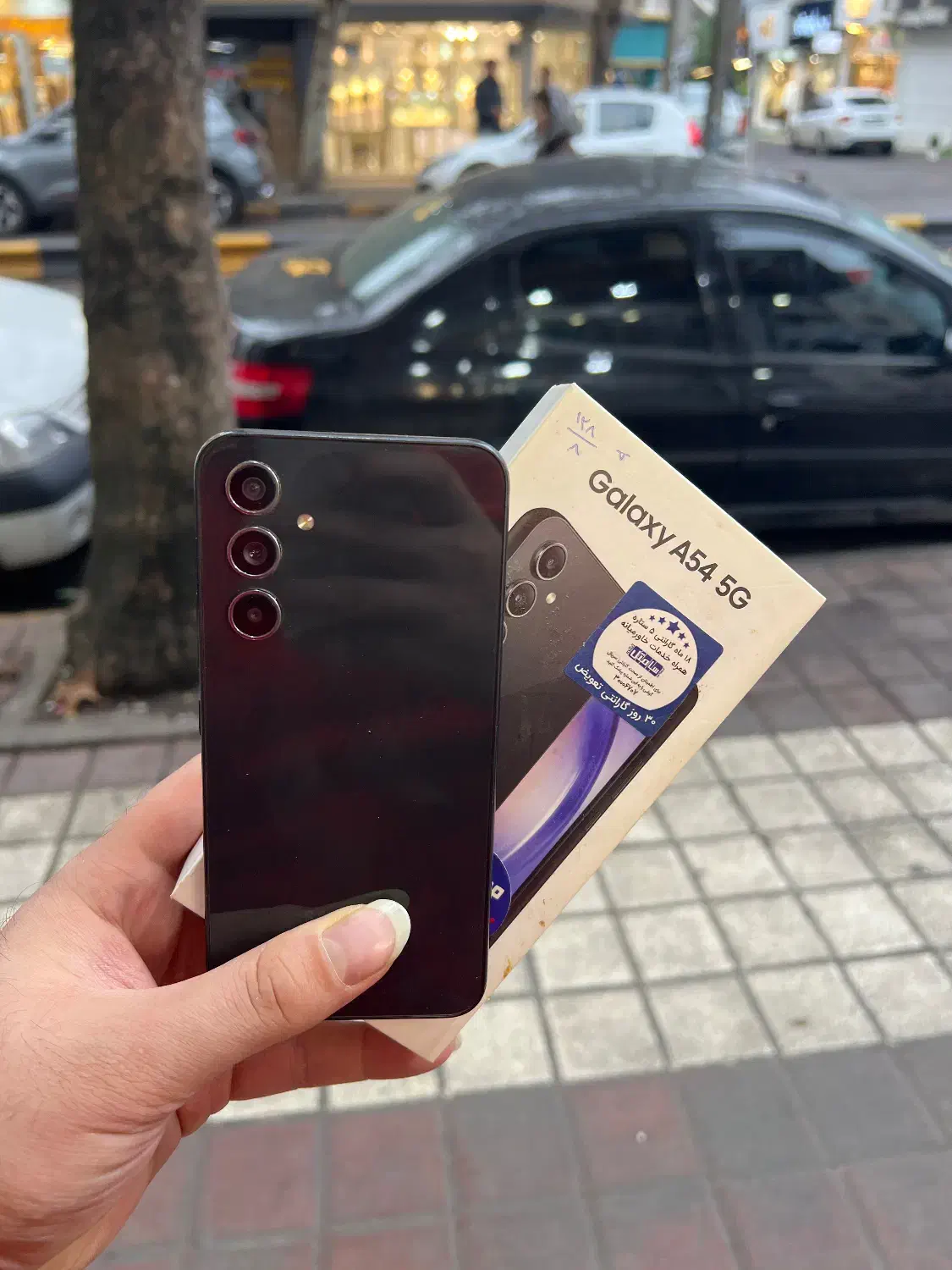 گوشی a54|موبایل|لاهیجان, شیشه گران|دیوار