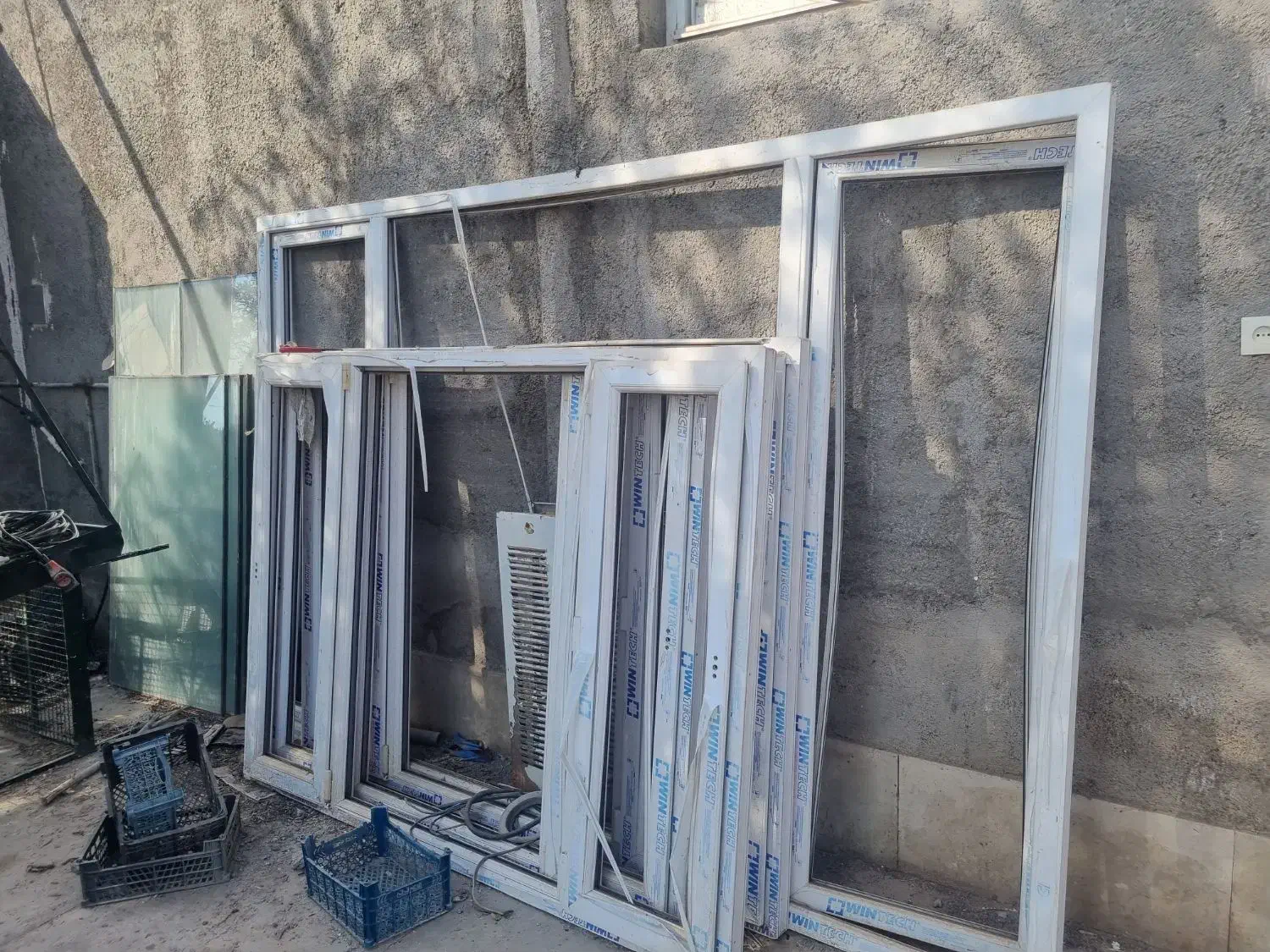 پنجره یو پی وی سی|مصالح و تجهیزات ساختمان|گرمسار, |دیوار