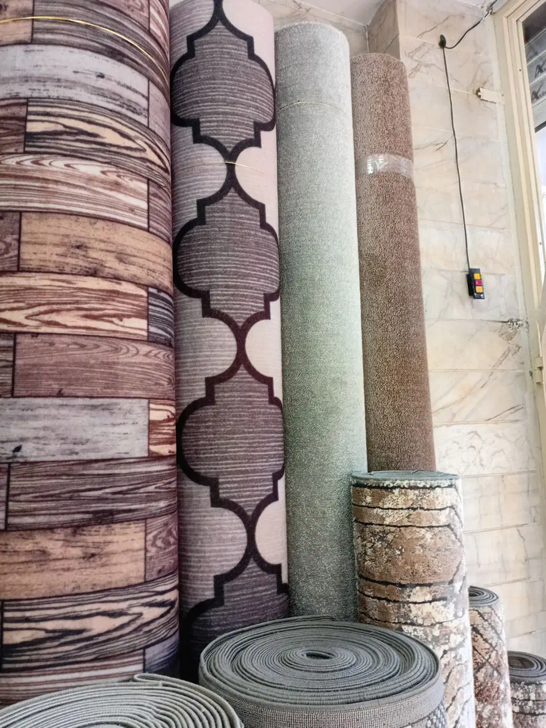 فروش انواع موکت درطرح ورنگبندی|موکت|اردبیل, |دیوار