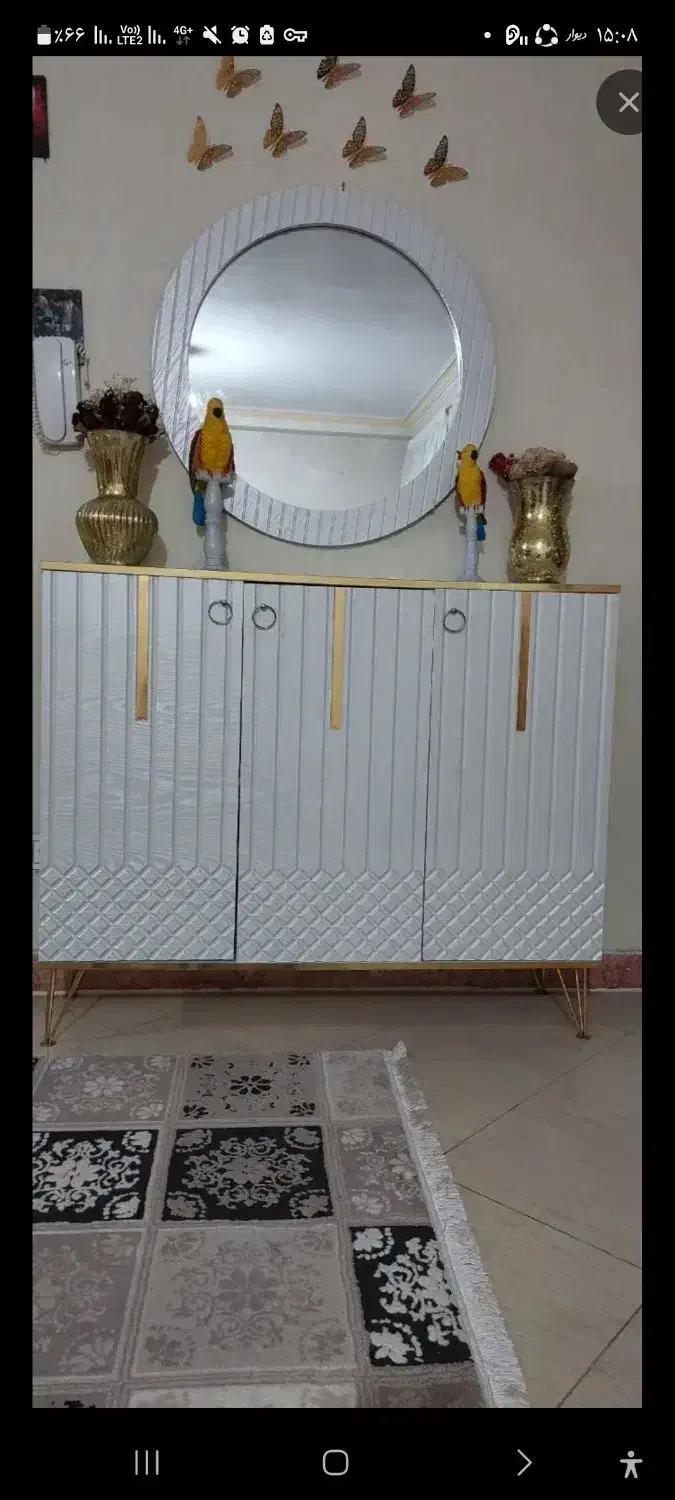 آیینه و کنسول|بوفه، ویترین، کنسول|پرند, فاز ۲|دیوار